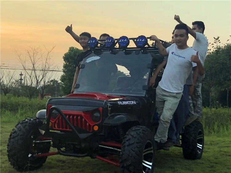 4 صندلی Go Kart Buggy Adult Toyota Jeep Go Kart 300cc با گیربکس اتوماتیک