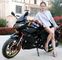 Single Cylinder 150cc High Powered Motorcycles 2 Seater Motorcycle For Adults